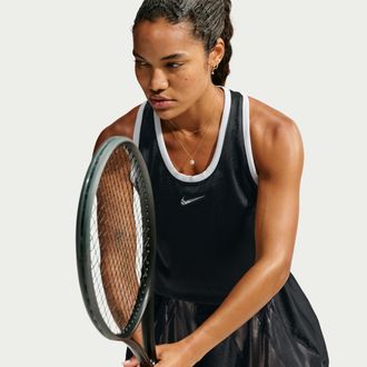 Nike Naomi Osaka Slam Nike Womens Court Tennis Tank Top in Black | IW8571-010