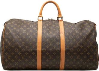 Louis Vuitton Pre-owned Keepall 55 - - Pre-owned - Donna - Marrone - ONE SIZE