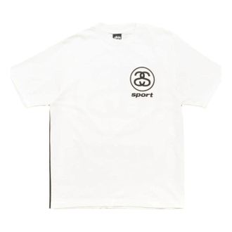 St&uuml;ssy Link Sports Pigment Dyed T-Shirt Natural 1905191-NATL