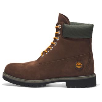 Timberland Premium 6 Inch Waterproof Boots Brown Orange A2CX8931
