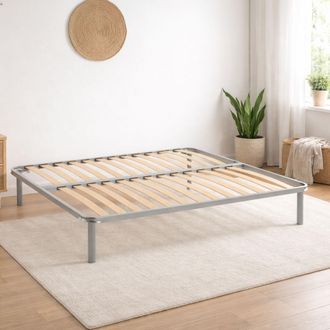 Talamo Italia Talamo Italia Somier Doble Malvina, Base Ortop&eacute;dica De Contrachapado De Abedul De 13 Lamas, 100% Made In Italy, 140x200h34 Cm, Con Embalaje Reforzado