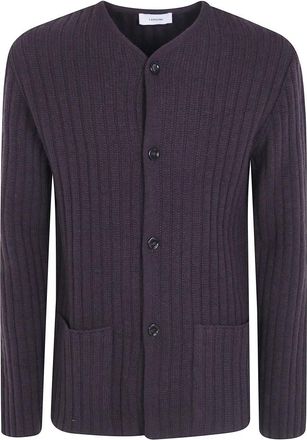 Lardini Cardigans - Heren - Vesten - Bruin - S - Truien & Vesten