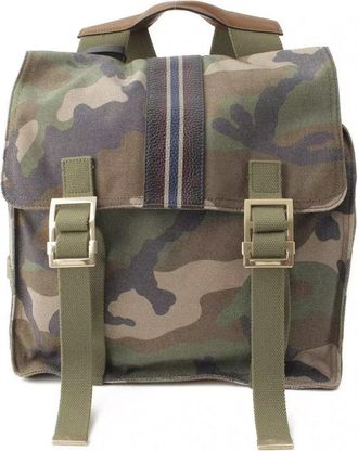 Valentino Garavani Valentino Military Canvas Backpack