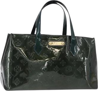 Louis Vuitton Pre-owned Vintage Handtas - Dames - Vintage Handtas - Blauw - ONE Size - Leer - Vintage