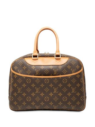 Louis Vuitton Borsa a mano Deauville con monogramma 2001 - Marrone