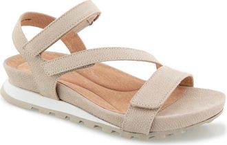 Jambu Liza Casual Wedge Sandal in Dove Grey at Nordstrom, Size 8.5