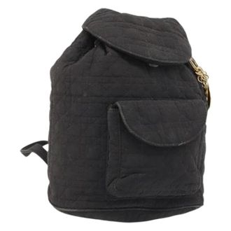 Dior Pre-owned Backpacks, female, Black, Size: ONE SIZE Pre-owned Vintage Backpack