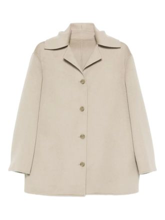 Alberta Ferretti button-fastening collared jacket - Grey