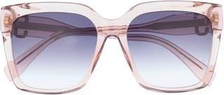 Marc Jacobs 53mm Gradient Rectangular Sunglasses in Pink at Nordstrom Rack