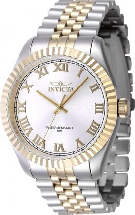 Invicta Specialty Quartz Silver Dial Mens Watch 47402