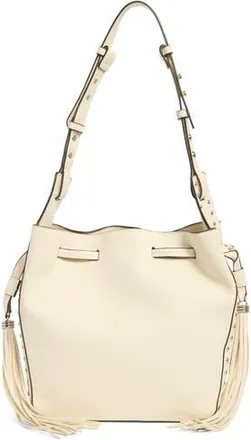 Steve Madden Suri Faux Leather Bucket Bag in Ivory at Nordstrom Rack