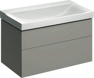 Keramag Geberit Xeno 2 Mueble Bajo Lavabo 880x530x462mm, 2 Cajones