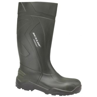 Dunlop Unisex Purofort+ D760933 Wellington / Mens Boots (Green) - Size EU 36