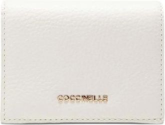 Coccinelle Portafoglio con logo - Bianco