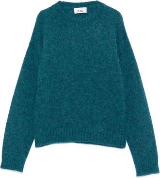 Niù Trui met ronde hals - Blauw