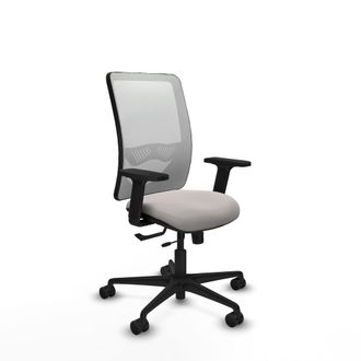 Piqueras y Crespo Sedia Ufficio Piqueras Y Crespo Zulema Bianco Similpelle Rete