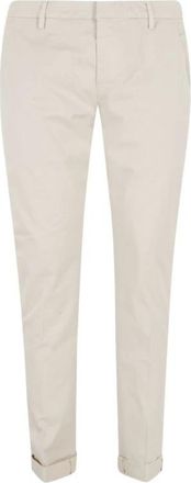 Dondup Gaubert Slim-fit Broek - Heren - Chinos - Beige - W31 - Katoen - Broeken