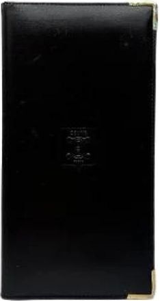 Celine Pre-owned Wallets, female, Black, Size: ONE SIZE Pre-owned Leather Wallet