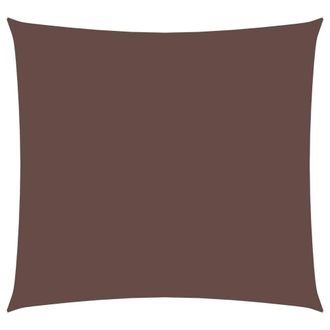 Berkfield Home Sunshade Sail Oxford Fabric Square 6x6 m Brown