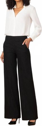 Avenue Montaigne Carla Glitzine Pant In Black