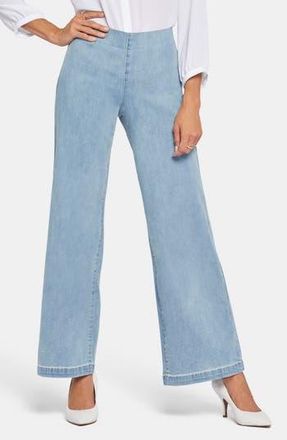 NYDJ Teresa Pull-On Wide Leg Jeans in Crystalline at Nordstrom Rack, Size X-Large