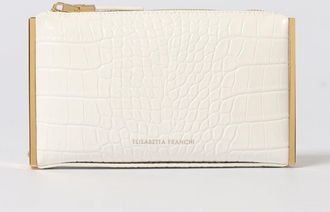 Elisabetta Franchi Clutch Elisabetta Franchi in pelle sintetica stampa cocco
