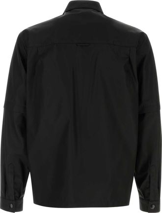 Prada Re-Nylon Utility Shirt - Black