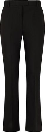 Max Mara Wijde Broeken - Dames - Wijde Broeken - Zwart - 2XS - Katoen - Broeken