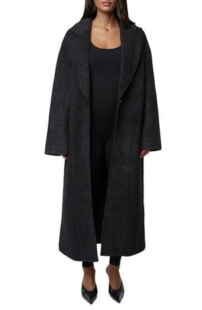 JLUXLABEL Dion Oversize Coat in Black at Nordstrom, Size Large
