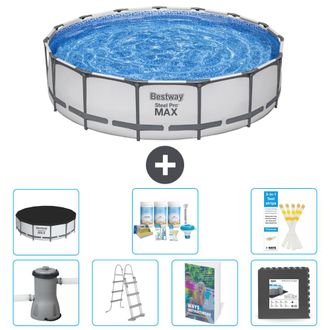Bestway Piscina Bestway Steel Pro Max Redonda - 457x122 Cm - 8-piezas S581