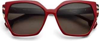 Etnia Barcelona Sylys RD Womens Sunglasses Red Size 57
