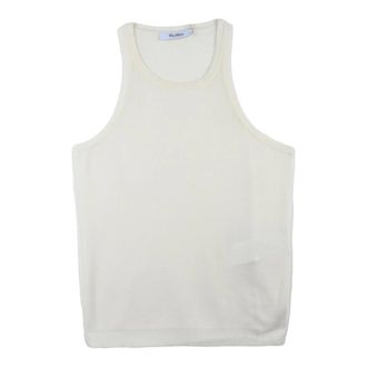 Max Mara Mujer, Camisetas, Blanco, Talla: L