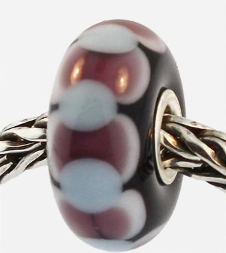 Trollbeads Womens Dolly Glass Bead Charm In Brown