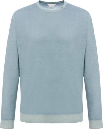Malo Truien & Vesten, Heren, Blauw, L, Kasjmier, Girocollo M/L Basico