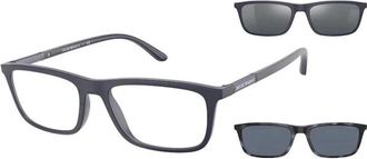 Emporio Armani Ea 4160 Zonnebril - unisex - Brillen - Blauw - 55 MM - Accessoires