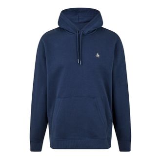 Original Penguin Heren Hooded Regular Hoodie (Yale Blauw)