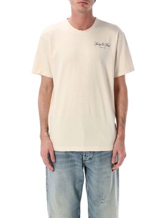 Sporty & Rich Sportliche und reichhaltige T-Shirts und Polos in Beige