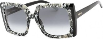 Missoni MIS 0089/S 01EI 9O Black Pattern/Dark Grey Gradient