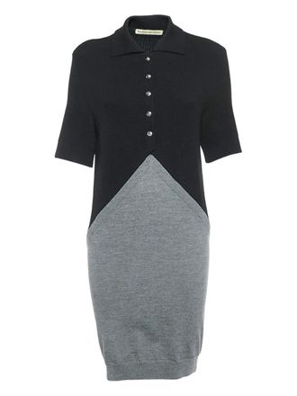 Balenciaga Polojurk met colourblocking - Zwart