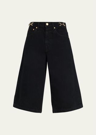 Ulla Johnson The Rowan Denim Culottes