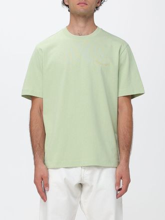 Paul Smith T-shirt relaxed fit in cotone con logo ricamato e spalle cadute