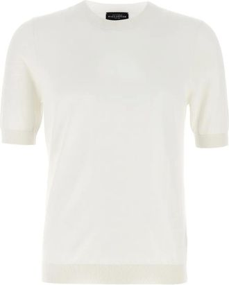Ballantyne T-shirt in cotone - Bianco