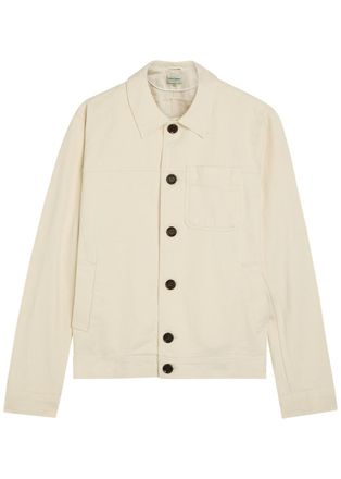 Oliver Spencer Buffalo Denim Jacket - Ecru - 52 (IT52 / XL)