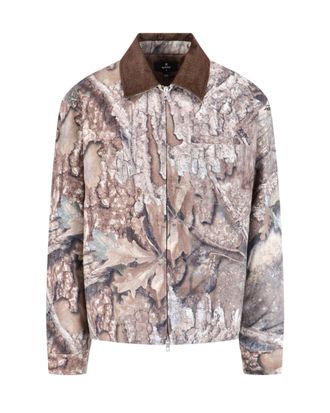 Represent Real Tree Camo Cotton Giubbino Tracker Jacket