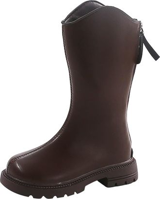 Generic Womens Boots with Heel, Stylish Suede Leather Booties, Foldable Booties, Wide Cowboy Boots, Short Ankle Booties, Knee High Ankle Boots, Festival Boots