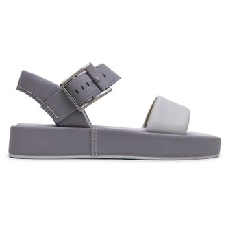 Clarks Alda Strap Leather Womens Comfort Sandals - Lilac Combi - Size:UK 6.5