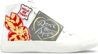 Kenzo Hoshi High - Heren - Sneakers - Wit - 42 EU - Katoen - Schoenen