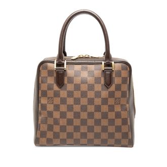 Louis Vuitton Pre-owned Womens Damier Ebene Brera - Brown Textile - One Size