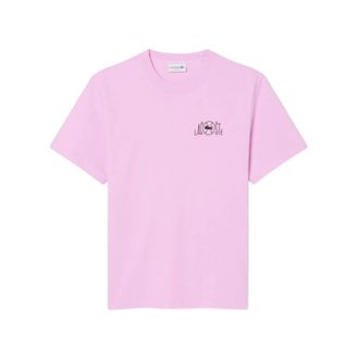 Lacoste Heren, Tops, Roze, Maat: XL Katoen