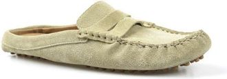 National Comfort Hawlie Flat Leather Mule in Light Green at Nordstrom, Size 10